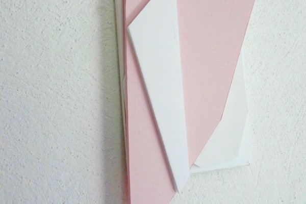 Frammenti, 1-14, 2020, 20x10x2cm, acrili/foamboard, all 20cmx10cm, (selection)