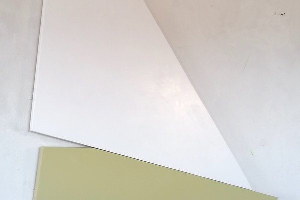 Streamers 1, 1-4, 2022, all 180cmx140cm, lacquer/wood